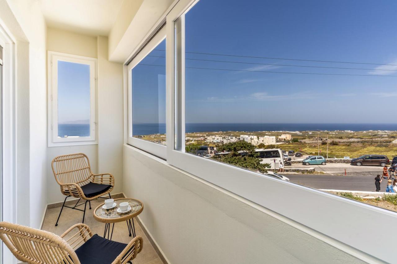 Amarie House With Sea View & Sunset View Vila Oía Exterior foto