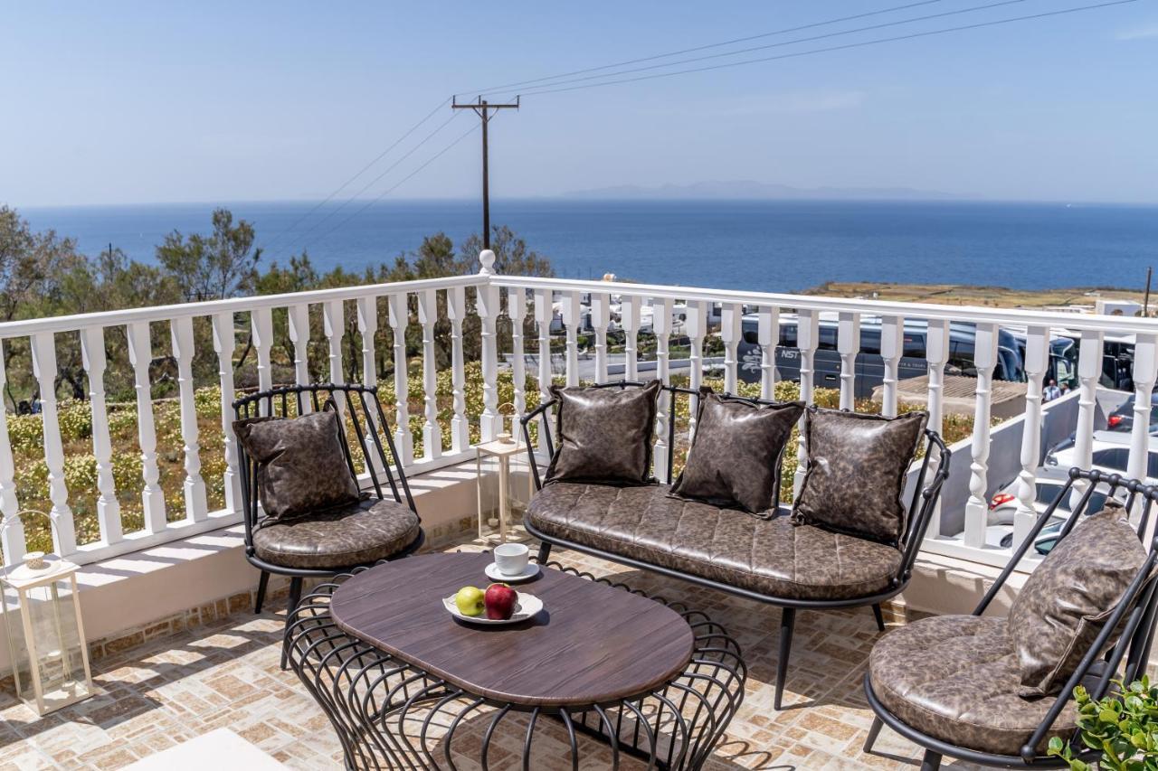 Amarie House With Sea View & Sunset View Vila Oía Exterior foto
