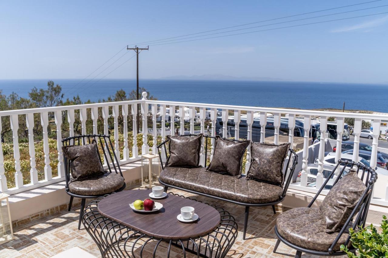 Amarie House With Sea View & Sunset View Vila Oía Exterior foto