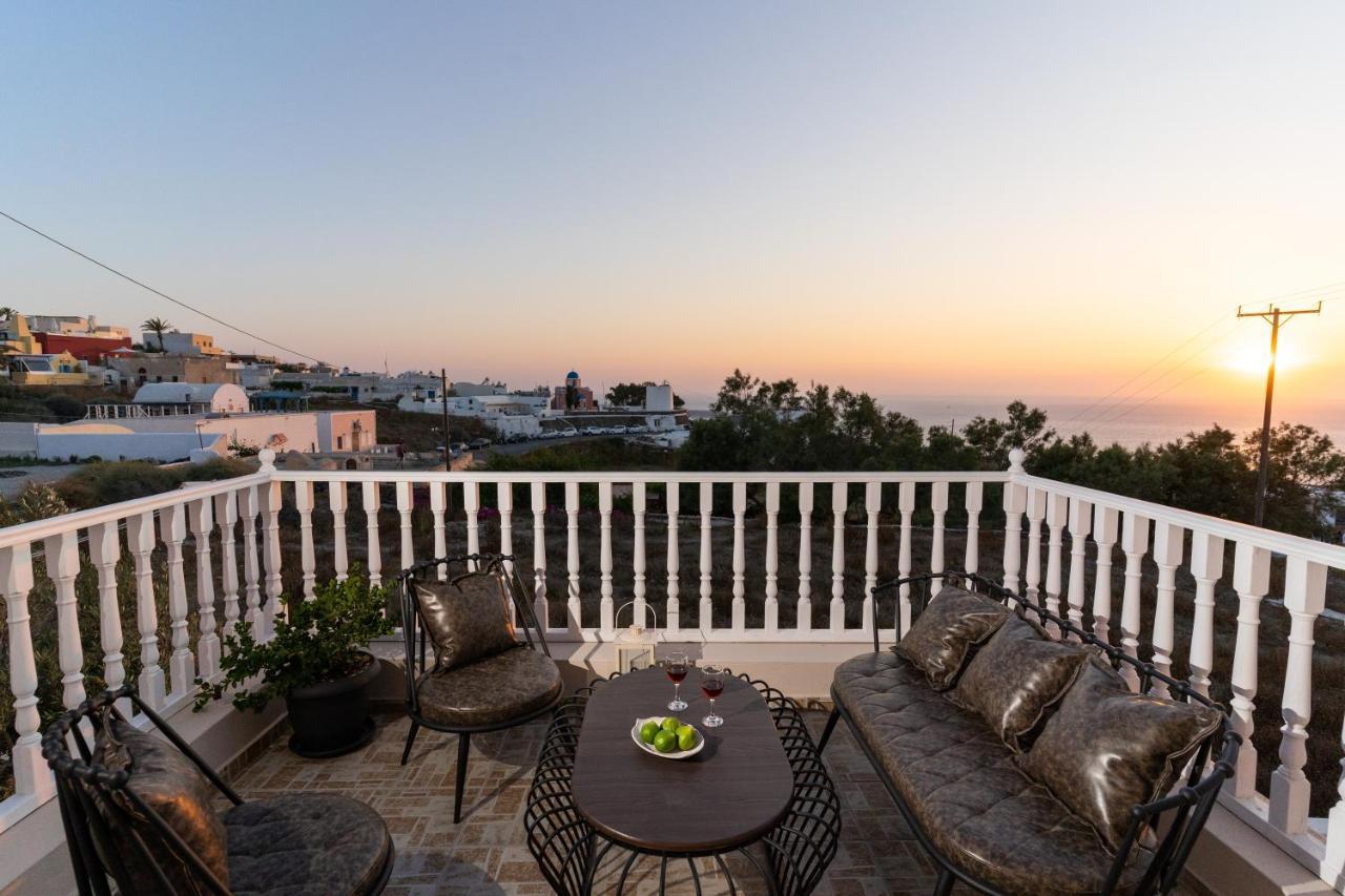 Amarie House With Sea View & Sunset View Vila Oía Exterior foto